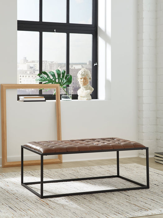 Junsor Coffee Table Ottoman - Williston Home Furniture (Williston, FL)