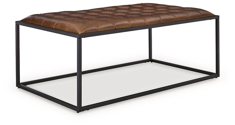 Junsor Coffee Table Ottoman - Williston Home Furniture (Williston, FL)