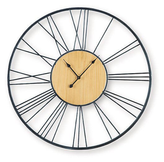 Brockett Wall Clock - Williston Home Furniture (Williston, FL)
