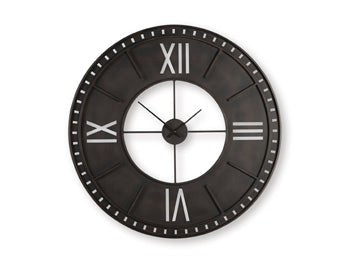 Lytle Wall Clock - Williston Home Furniture (Williston, FL)