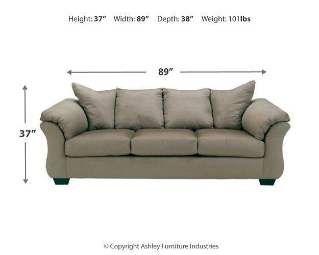 Darcy Sofa - Williston Home Furniture (Williston, FL)