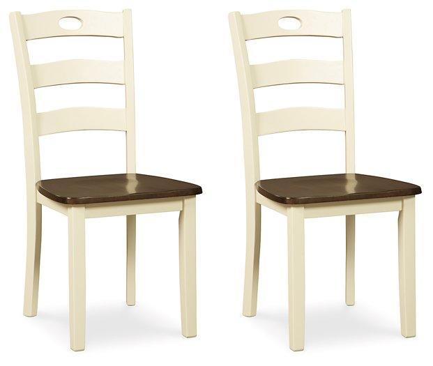 Woodanville Dining Chair Set - Williston Home Furniture (Williston, FL)
