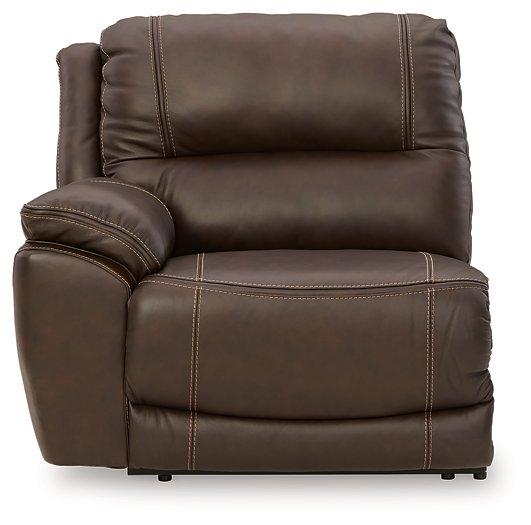 Dunleith Power Reclining Sectional Loveseat - Williston Home Furniture (Williston, FL)