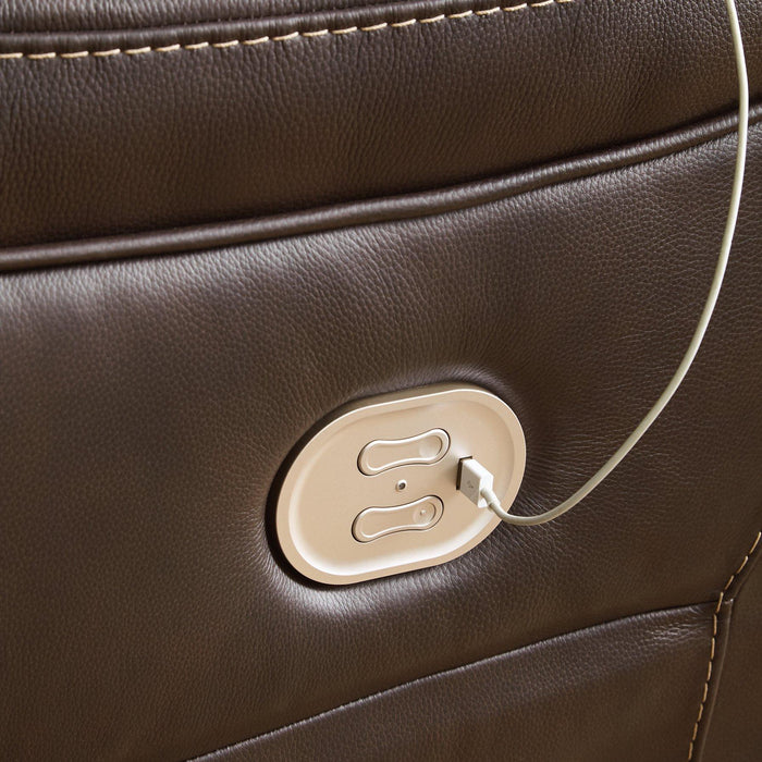 Dunleith Power Recliner - Williston Home Furniture (Williston, FL)