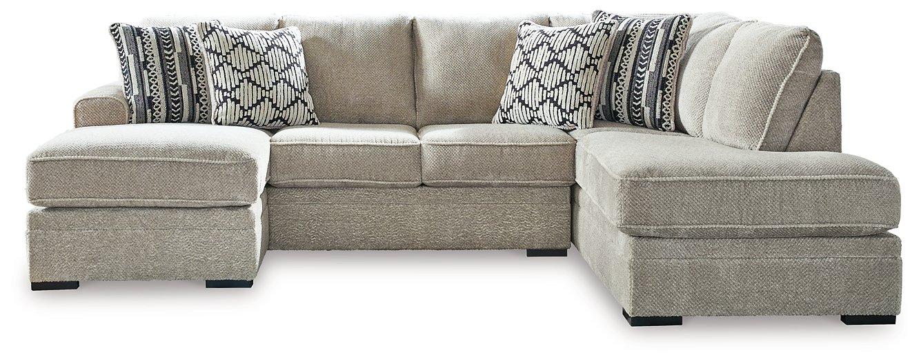 Calnita Sectional with Chaise - Williston Home Furniture (Williston, FL)