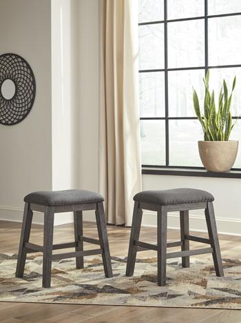 Caitbrook Counter Height Upholstered Bar Stool - Williston Home Furniture (Williston, FL)