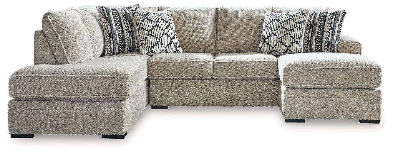 Calnita Sectional with Chaise - Williston Home Furniture (Williston, FL)
