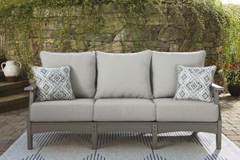 Visola Outdoor Sofa and Loveseat Set - Williston Home Furniture (Williston, FL)