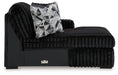 Midnight-Madness Super Chaise - Williston Home Furniture (Williston, FL)