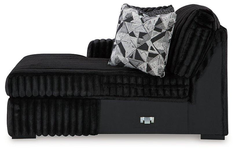 Midnight-Madness Sectional with Chaise - Williston Home Furniture (Williston, FL)