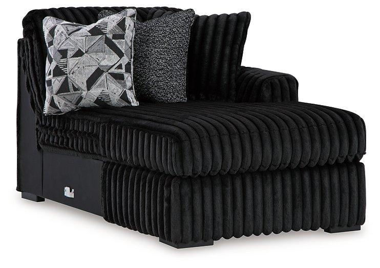 Midnight-Madness Sectional with Chaise - Williston Home Furniture (Williston, FL)