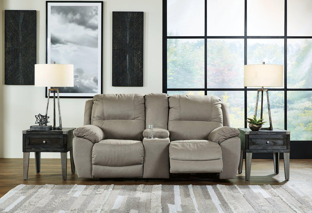 Next-Gen Gaucho Reclining Loveseat with Console - Williston Home Furniture (Williston, FL)
