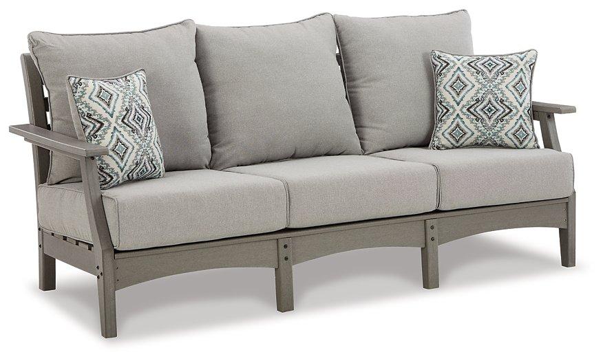 Visola Outdoor Sofa and Loveseat Set - Williston Home Furniture (Williston, FL)