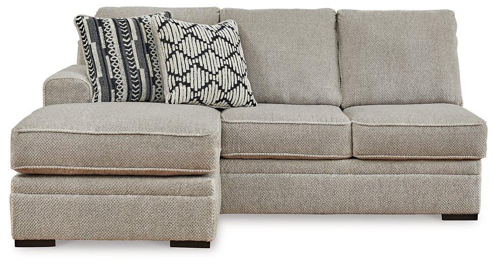 Calnita Sectional with Chaise - Williston Home Furniture (Williston, FL)