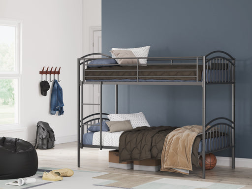 Lanceburg Bunk Bed with Ladder - Williston Home Furniture (Williston, FL)