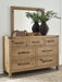 Ridgester Dresser and Mirror - Williston Home Furniture (Williston, FL)