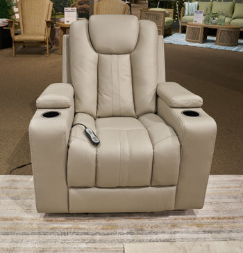 Elevate Edges Glider Recliner - Williston Home Furniture (Williston, FL)
