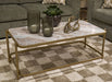 Manor Stone Coffee Table - Williston Home Furniture (Williston, FL)