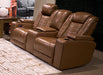 Gruaro Power Reclining Loveseat with Console - Williston Home Furniture (Williston, FL)