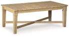 Carter Hall Outdoor Coffee Table - Williston Home Furniture (Williston, FL)
