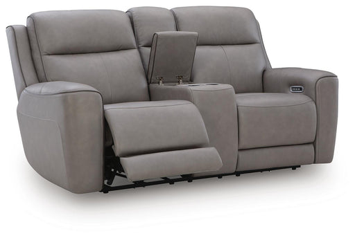 5Z-Comfort Power Reclining Loveseat with Console - Williston Home Furniture (Williston, FL)