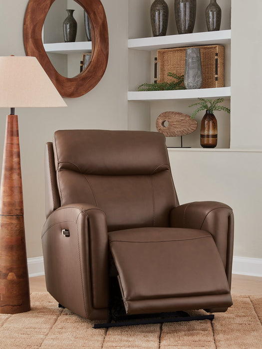 Pincara Power AutoGlide Recliner - Williston Home Furniture (Williston, FL)