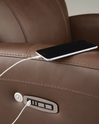 Pincara Power AutoGlide Recliner - Williston Home Furniture (Williston, FL)