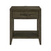 Shaker Lakes Open Nightstand w/ Charging Station image